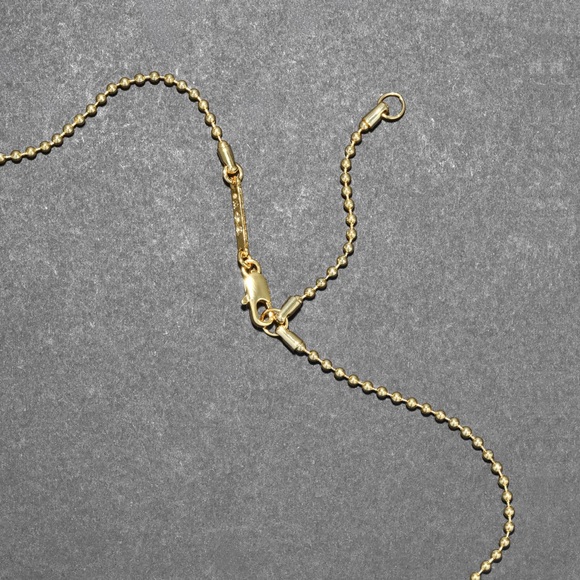 Alexis Bittar Liquid Lucite Teardrop Pendant Necklace - Picture 4 of 5